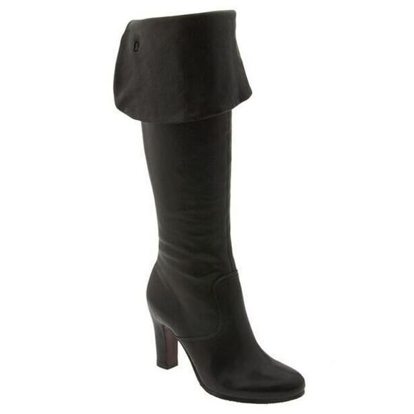 Sam Edelman Black Leather 'Sable' Over the Knee High Heel Boots size 5 New $249 - Picture 2 of 12